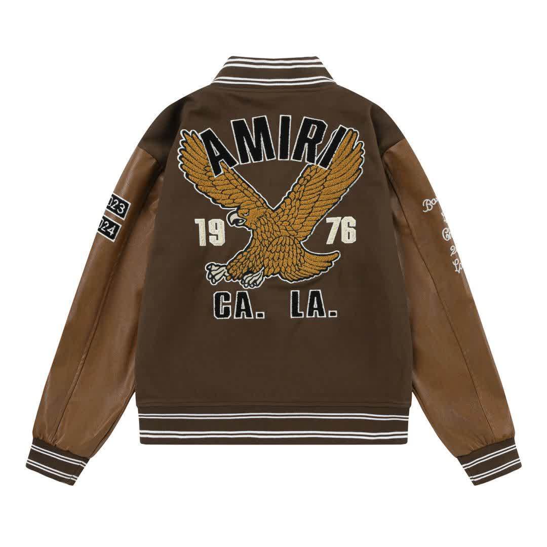 Amiri Eagle Varsity Jacket