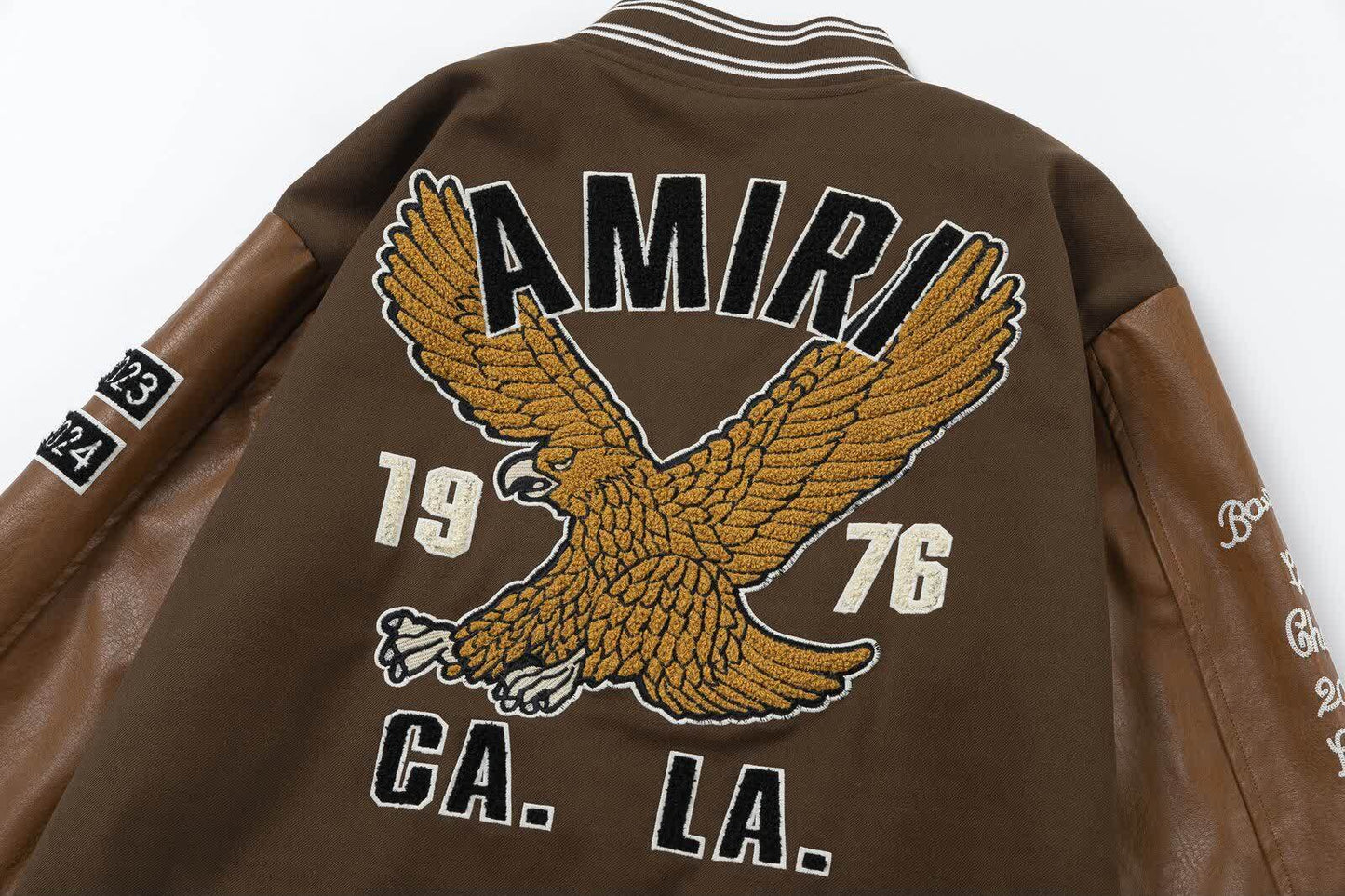 Amiri Eagle Varsity Jacket