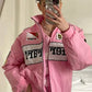 Pink Racing Jacket Ferrari – Vintage F1 Streetwear