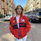 Rote Rennjacke Ferrari – Vintage F1 Streetwear