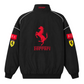 Black Racing Jacket Ferrari – Vintage F1 Streetwear