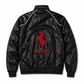 Ferrari F1 Vintage Leather Jacket - Red Edition