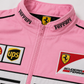 Pink Racing Jacket Ferrari – Vintage F1 Streetwear
