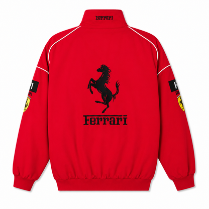 Red Racing Jacket Ferrari – Vintage F1 Streetwear