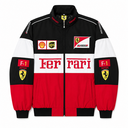 Classic Racing Jacket Ferrari – Vintage F1 Streetwear