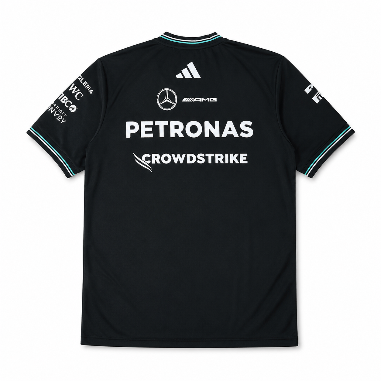 Mercedes F1 2025 Short Sleeve Jersey Black
