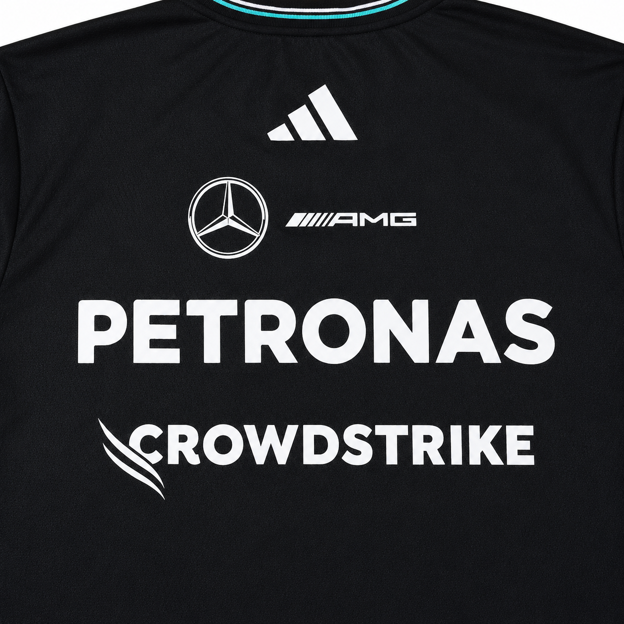 Mercedes F1 2025 Short Sleeve Jersey Black