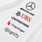 Mercedes F1 2025 Short Sleeve Jersey White