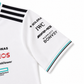 Mercedes F1 2025 Short Sleeve Jersey White