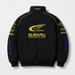 Subaru Rally Vintage Racing Jacket - Black Edition